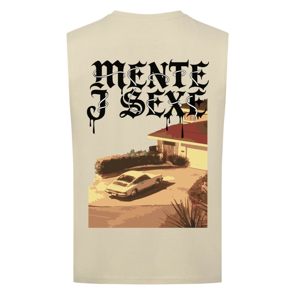 Dream until MJS Sleeveless Oversized Tee - MJS