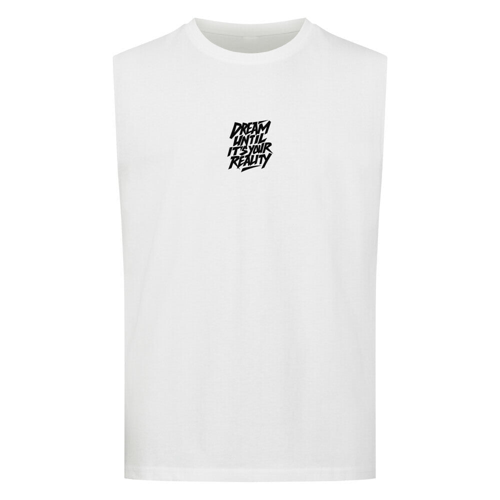 Dream until MJS Sleeveless Oversized Tee - MJS