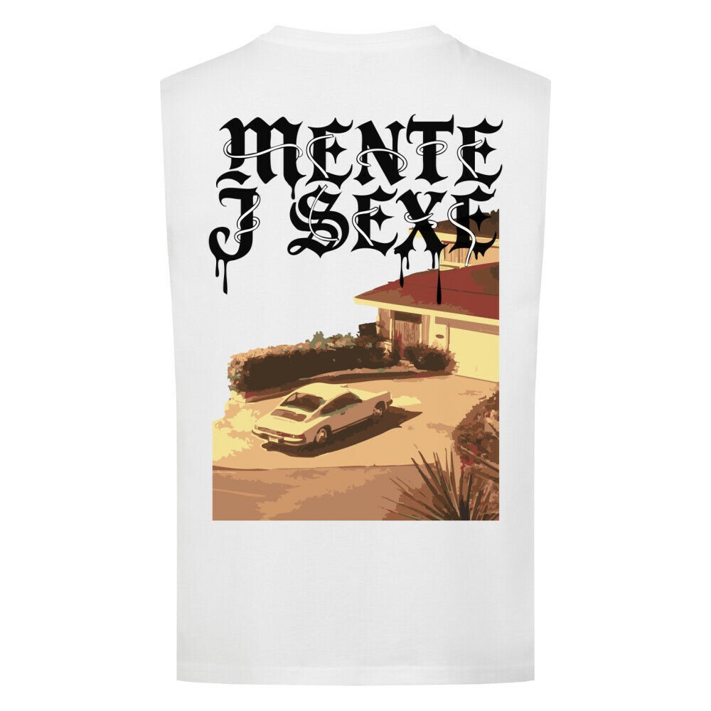 Dream until MJS Sleeveless Oversized Tee - MJS