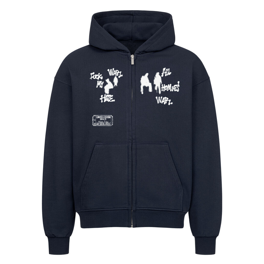 Limited Edition Zip MJS black navy blue - MJS