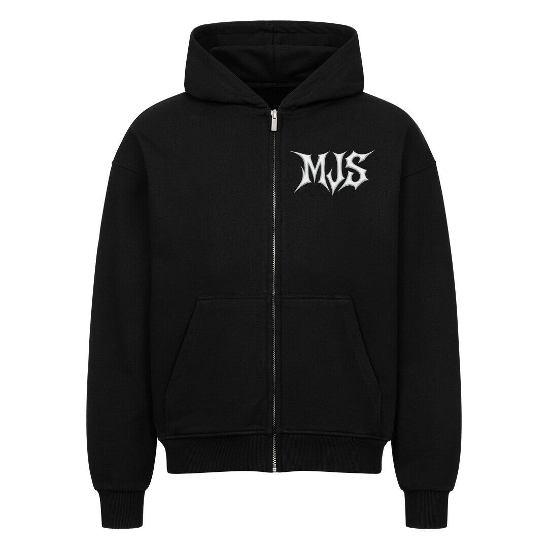 MJS SILVER LOGO ZIPPER - MJS