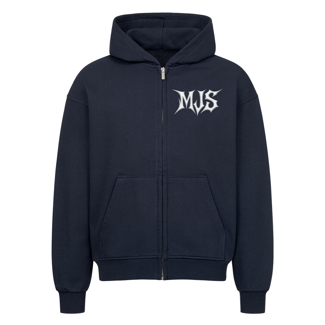 MJS SILVER LOGO ZIPPER - MJS