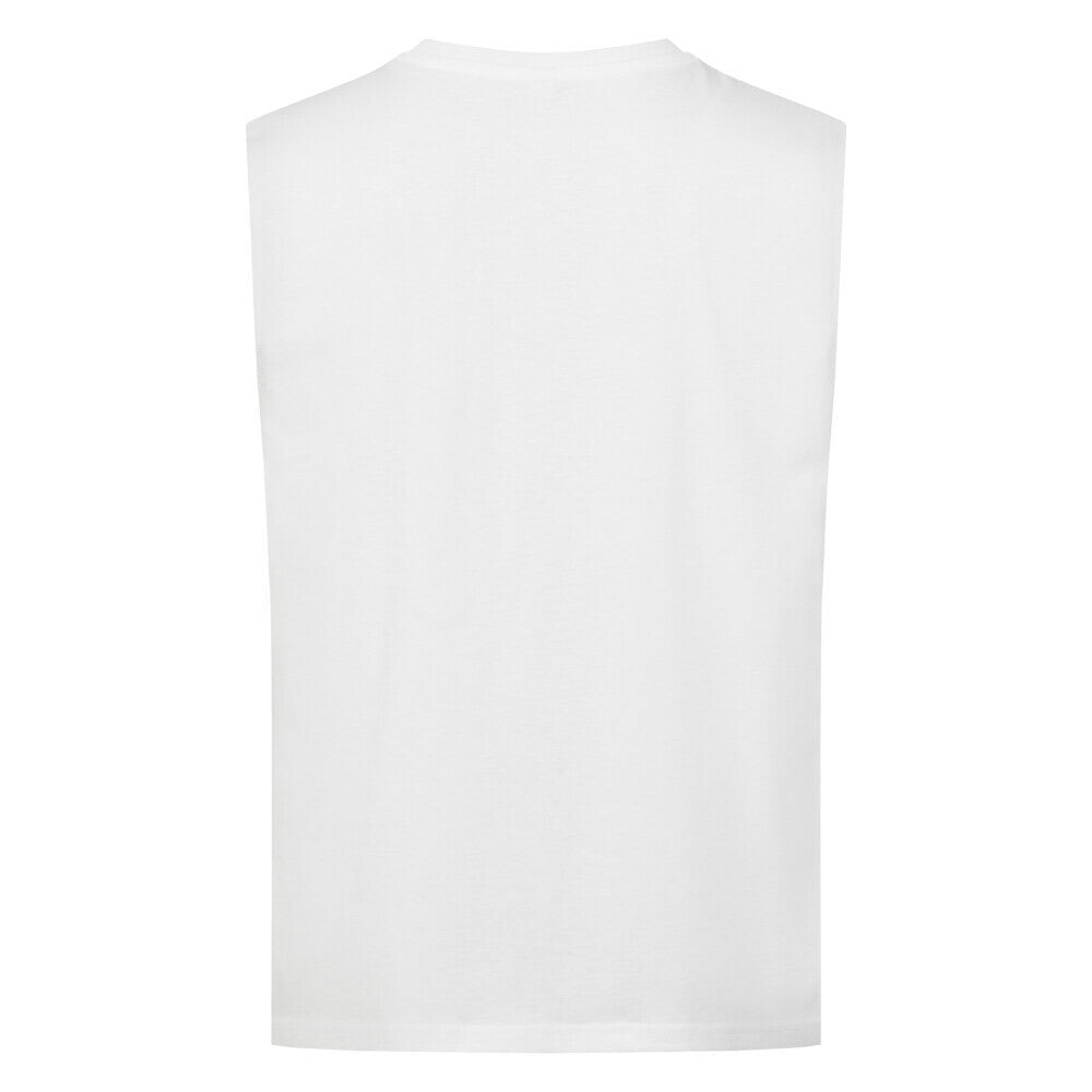 MJS Stoned Sleeveless Oversized Tee - MJS