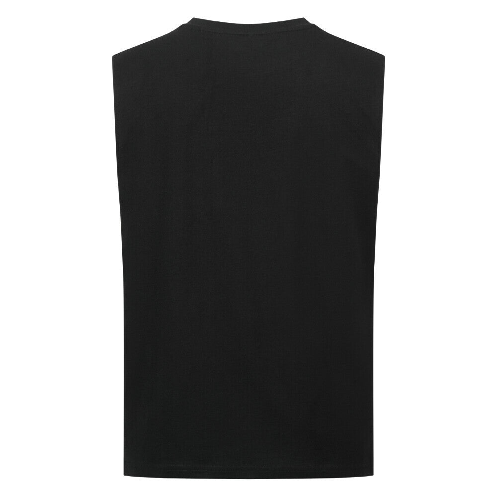 MJS Stoned Sleeveless Oversized Tee - MJS